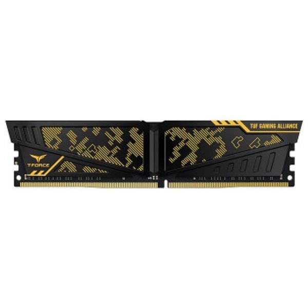 TEAM 8 GB DDR4 3200MHZ CL16 RGB PC RAM T-FORCE TUF YELLOW TLTYD48G3200HC16F01