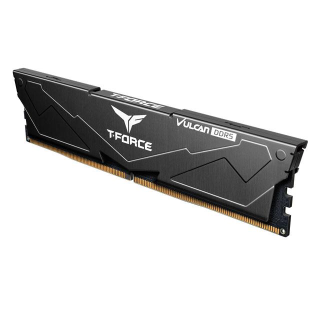 Team T-Force Vulcan Black 16GB (2x8GB) 5600Mhz CL40 DDR5 Gaming Ram (FLBD516G5600HC40BDC01)TEAMBellek RAMB04885