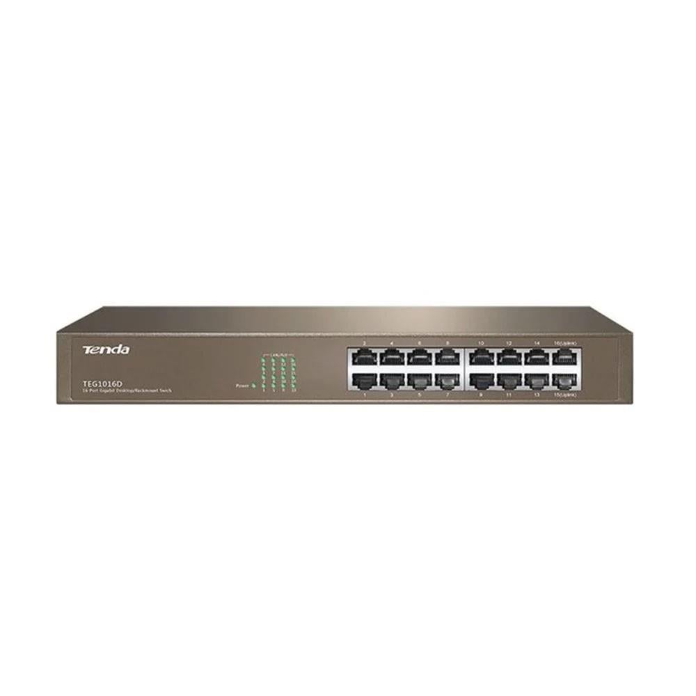 Tenda TEG1016D 16 Port 10/100/1000 Mbps Gigabit SwitchTendaSwitchB06200