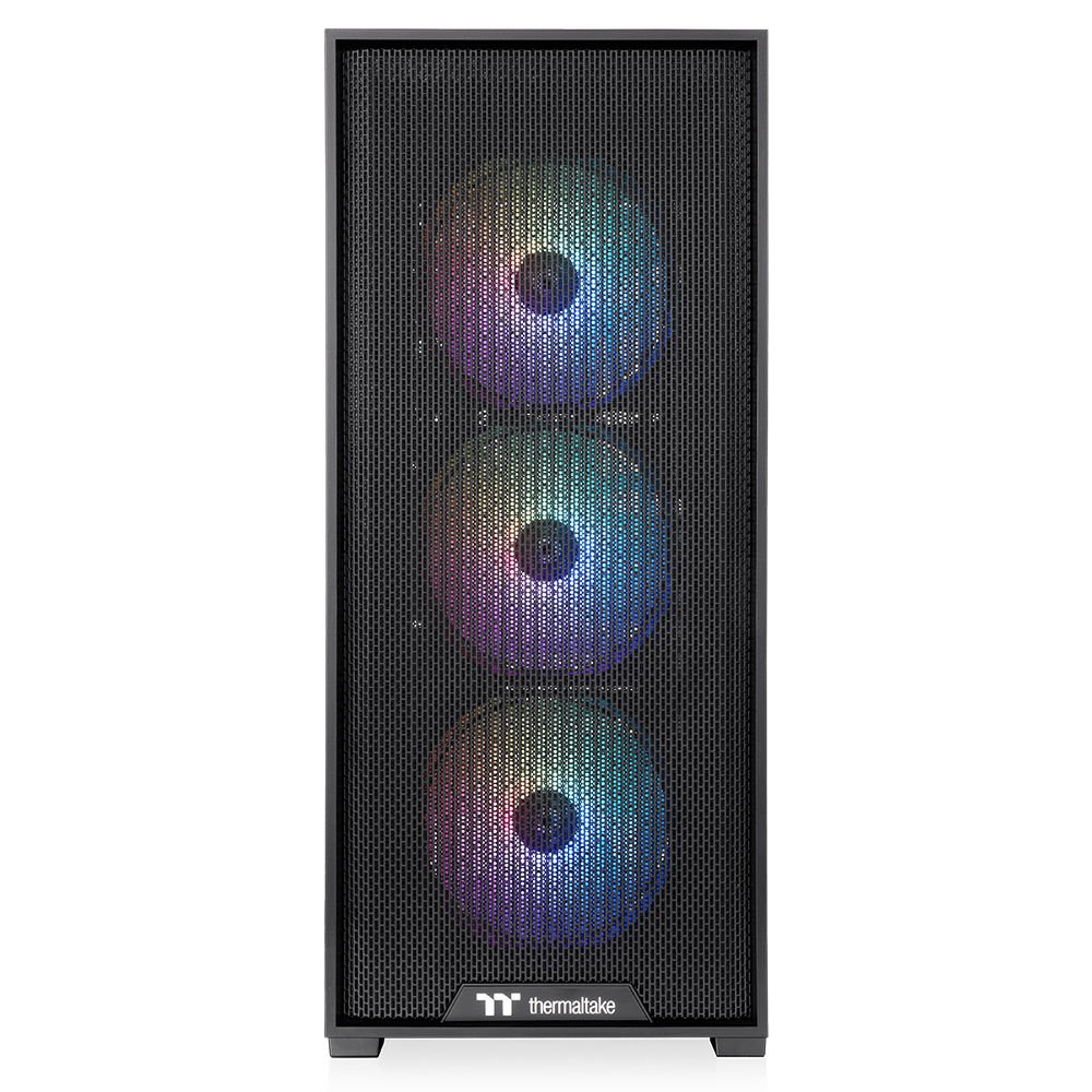 THERMALTAKE 650W 80+ BRONZE V290 TG CA-3Z7-65M1WE-00 3-ARGB FANLI Gaming Mid-Tower PC Kasası
