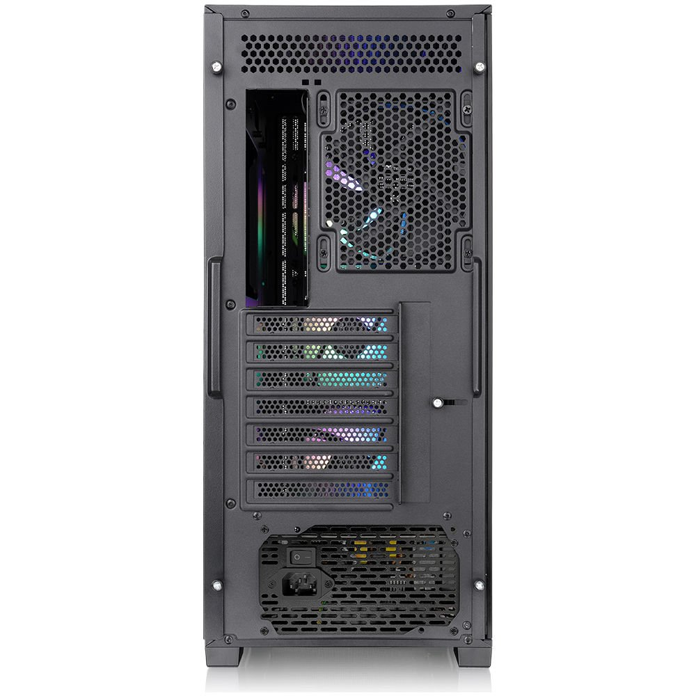 THERMALTAKE 650W 80+ BRONZE V290 TG CA-3Z7-65M1WE-00 3-ARGB FANLI Gaming Mid-Tower PC Kasası