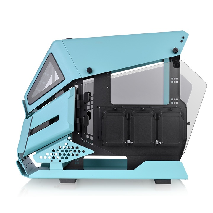 THERMALTAKE AH T200 CA-1R4-00SBWN-00 Gaming Mid-Tower PC Kasası Turkuaz