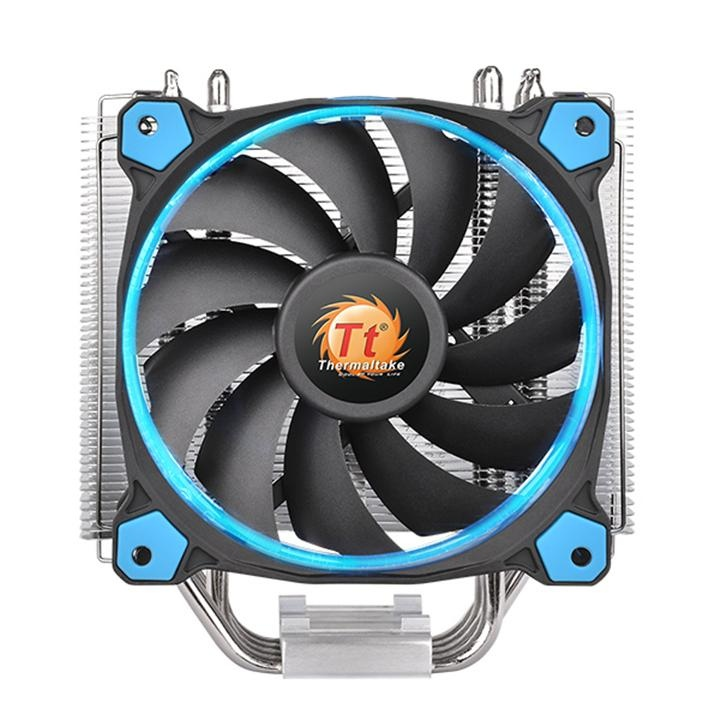 THERMALTAKE Riing Silent CL-P022-AL12BU-A Mavi Ledli AM4-2066p Hava Soğutmalı İşlemci Fanı 150w