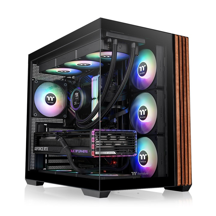 THERMALTAKE VIEW 380 WS CA-1Z2-00M1WN-WS 3-ARGB Fanlı Gaming Mid-Tower PC Kasası