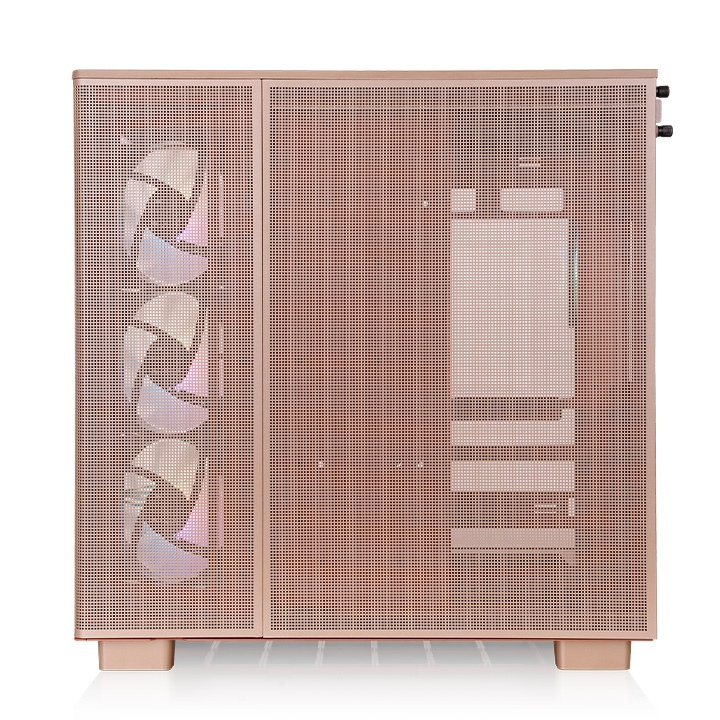 THERMALTAKE VIEW380XL CA-11E-00MGWN-00 4-ARGB Fanlı Gaming Mid-Tower PC Kasası Kum Rengi