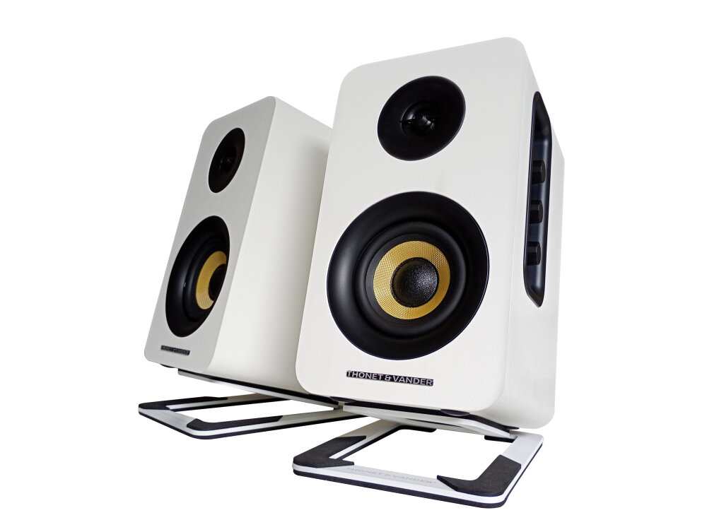 Thonet & Vander KUMPEL 2.0 50W Beyaz Speaker - 2.0 Sistem - 50W RMS