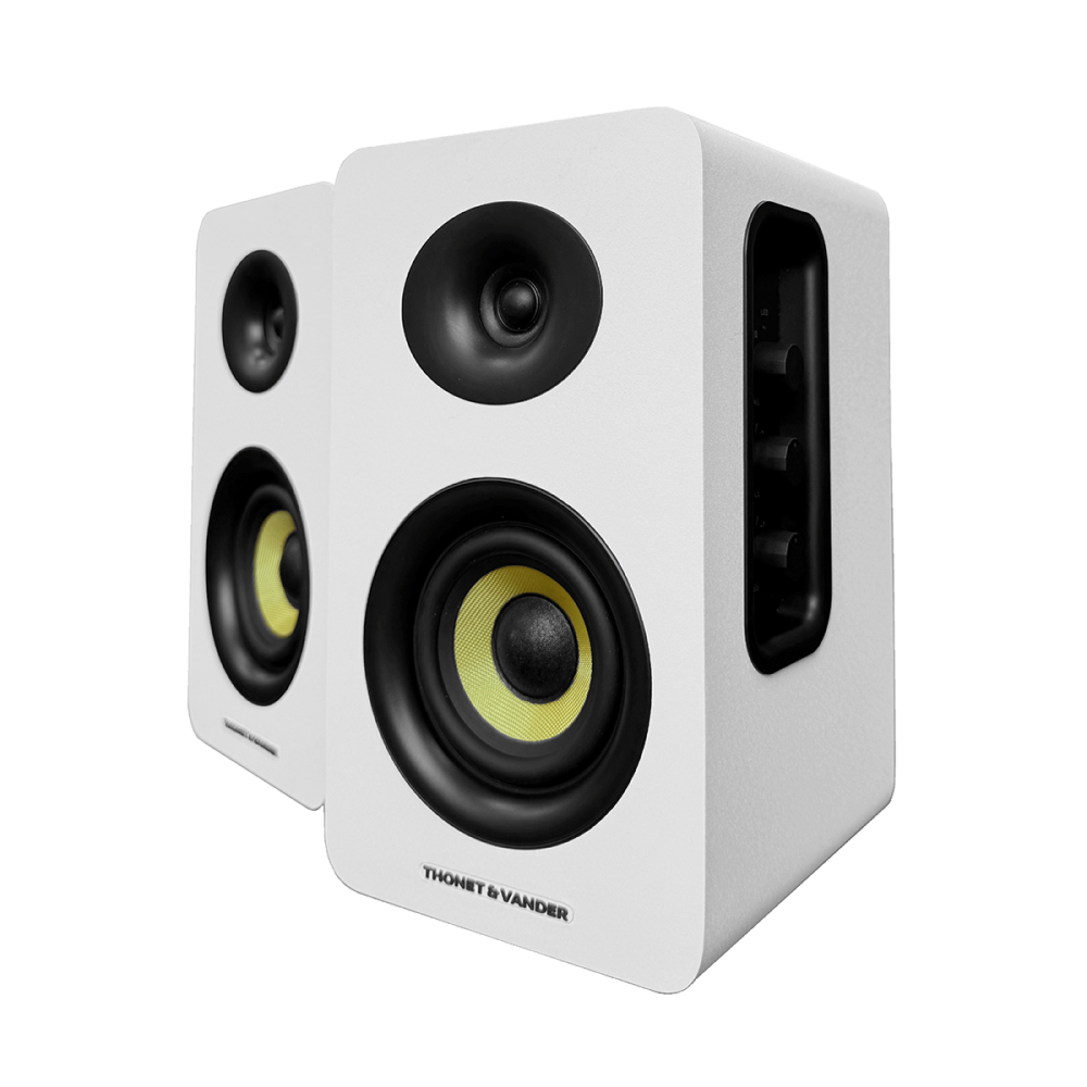 Thonet & Vander KUMPEL 2.0 50W Beyaz Speaker - 2.0 Sistem - 50W RMS