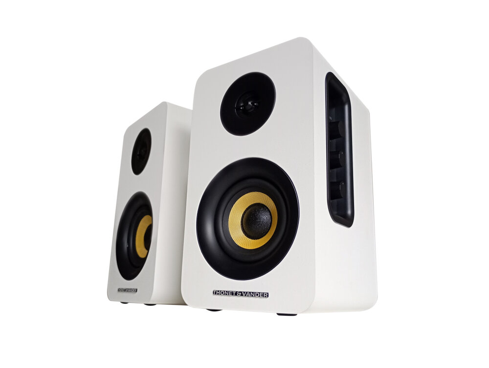 Thonet & Vander KUMPEL 2.0 50W Beyaz Speaker - 2.0 Sistem - 50W RMS