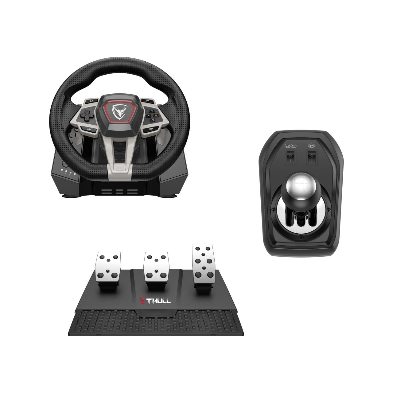THULL THL-GDP-01 GAMİNG DİREKSİYON PEDAL VE VİTES SETİ