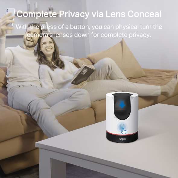 TP-LINK 2MP 4.3MM Wıfı Kablosuz Pan-Tilt IP Kamera Sesli Tapo C225