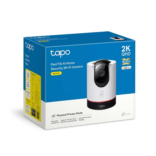 TP-LINK 2MP 4.3MM Wıfı Kablosuz Pan-Tilt IP Kamera Sesli Tapo C225