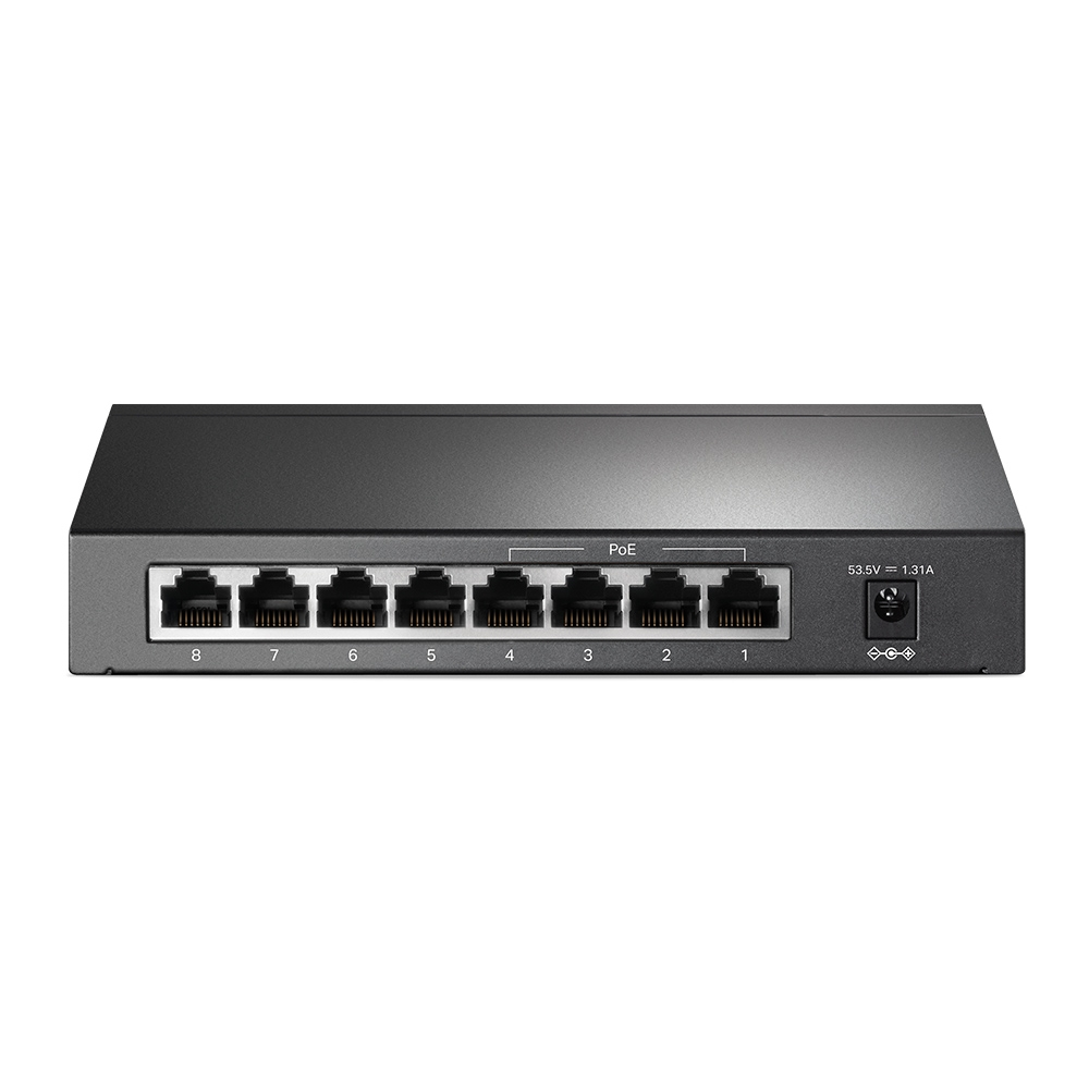 TP-LINK 8port 64w 4port PoE Gigabit Yönetilemez Switch TL-SG1008P