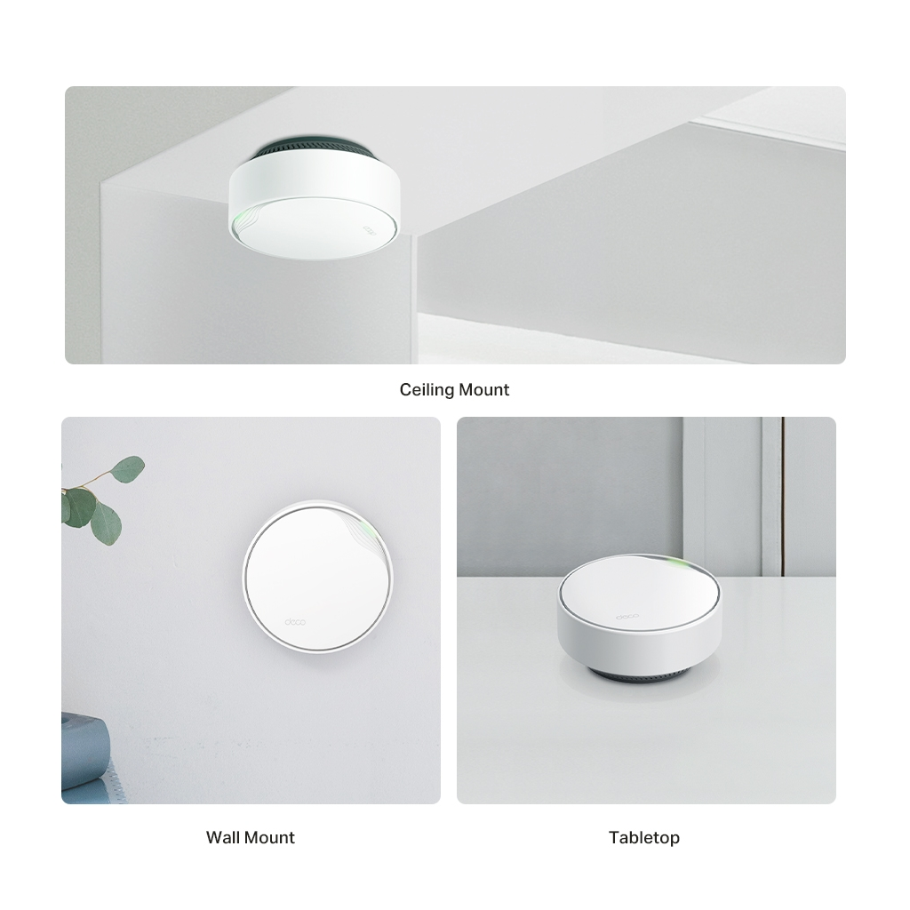 TP-LINK DECO-X50-POE, AX3000, İkili Mesh, 3000Mbps Dual Band, WiFi6, 3Port Gigabit Lan, 420m2 kapsama Alanı, Router, Geniş Alan İnternet Ağı Sağlayıcısı