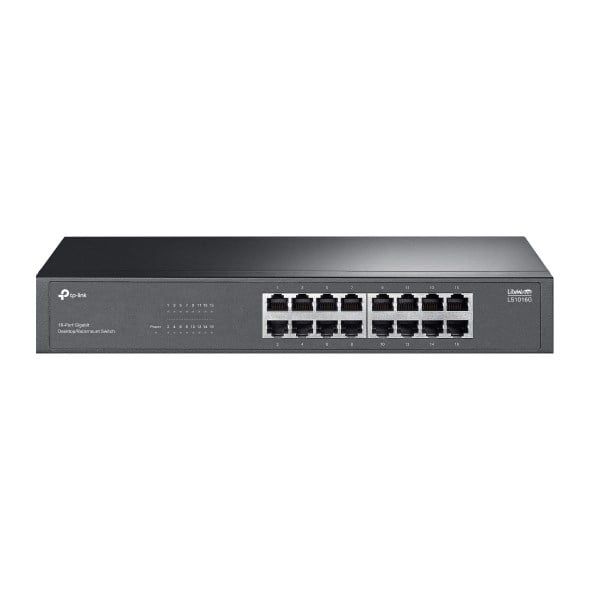 TP-LINK LS1016G 16PORT 10/100/1000 MBPS SWITCH
