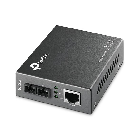TP-LINK MC110CS 10/100Mbps Single-Mode SC/UPC 1310nm 20km Fast Ethernet Medya Dönüştürücü
