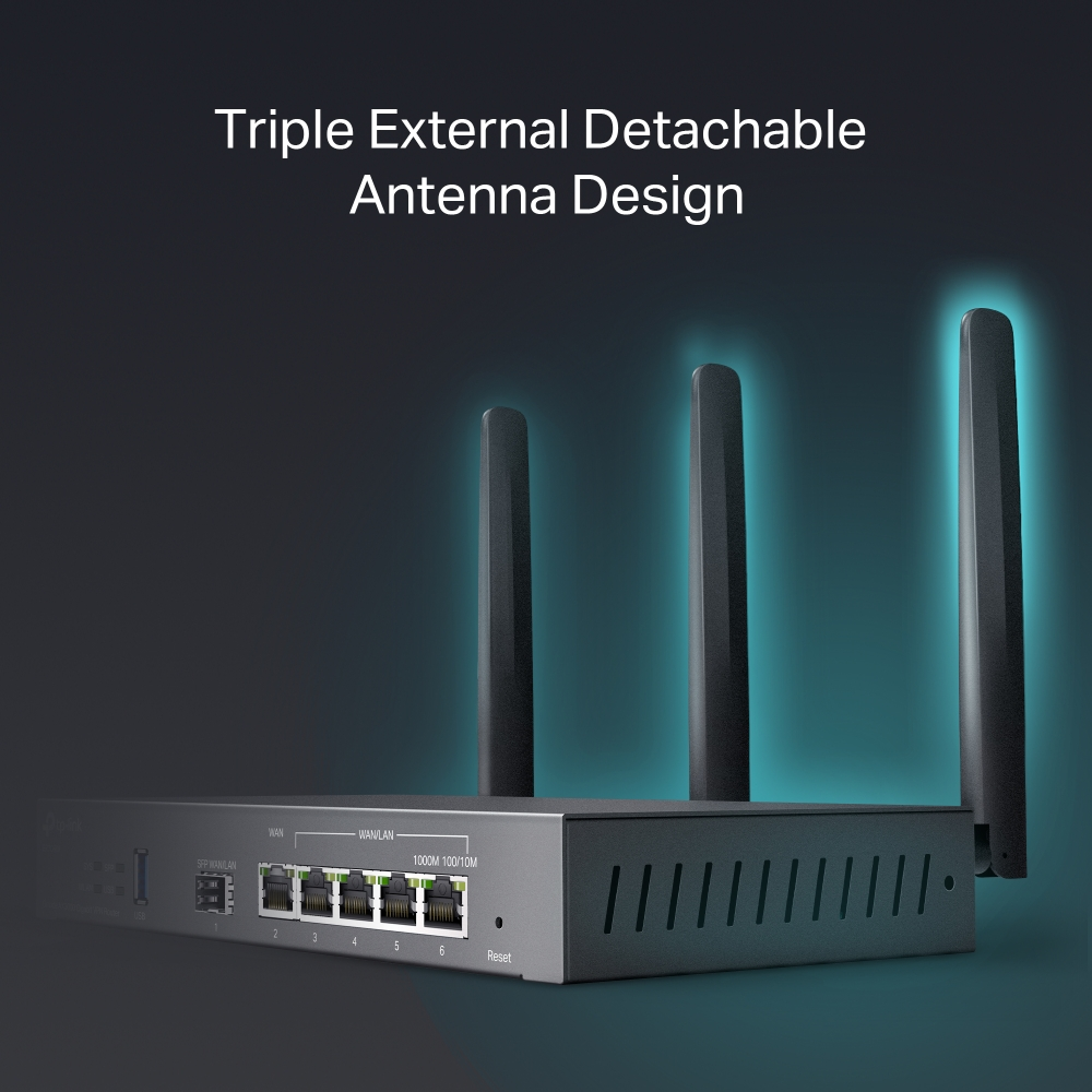 TP-LINK Omada ER706W AX3000 Gigabit VPN Router