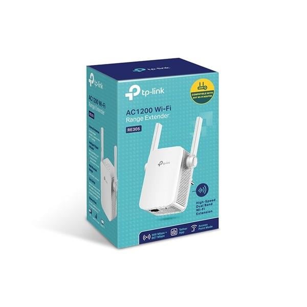 TP-LINK RE305 AC1200 Menzil Genişletici Priz Tip