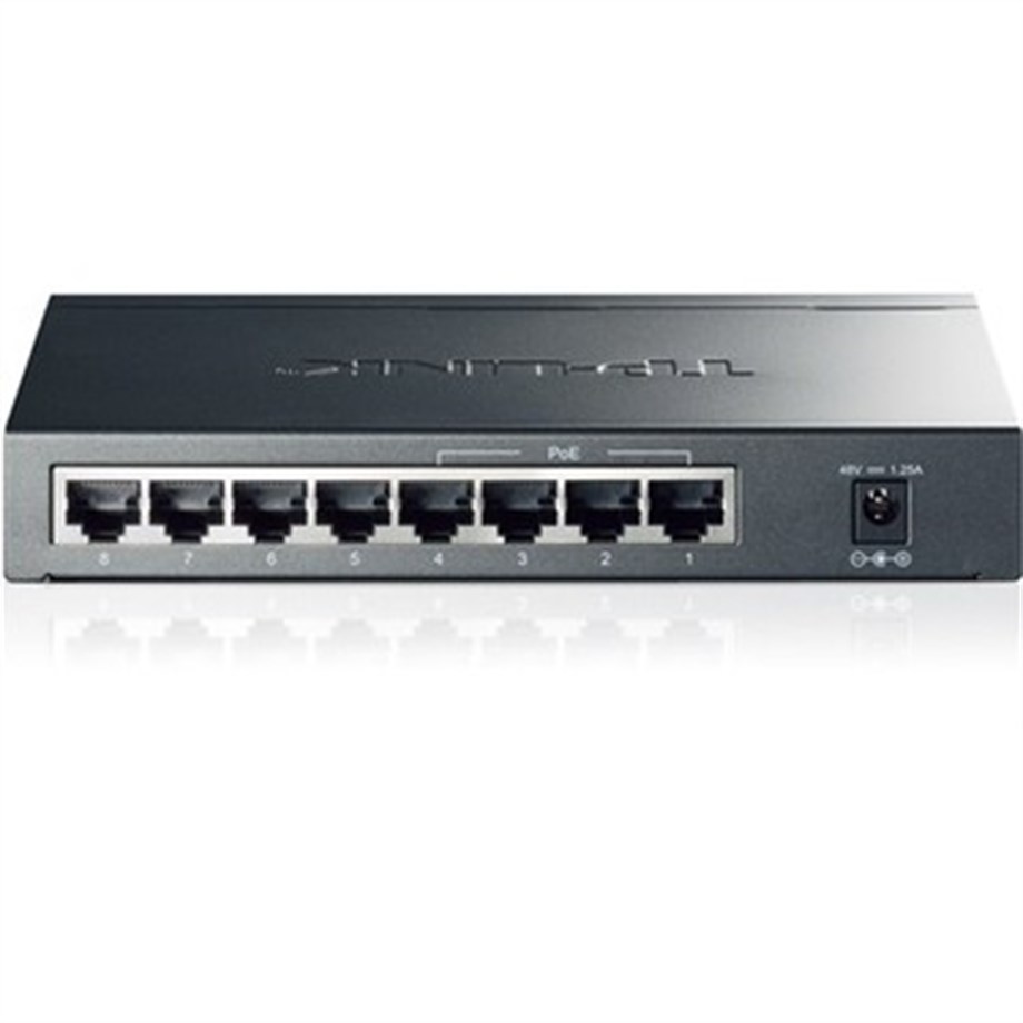 TP-LINK TL-SG1008P 8 PORT GBIT SWITCH+4P POETp-LinkSwitchB04517