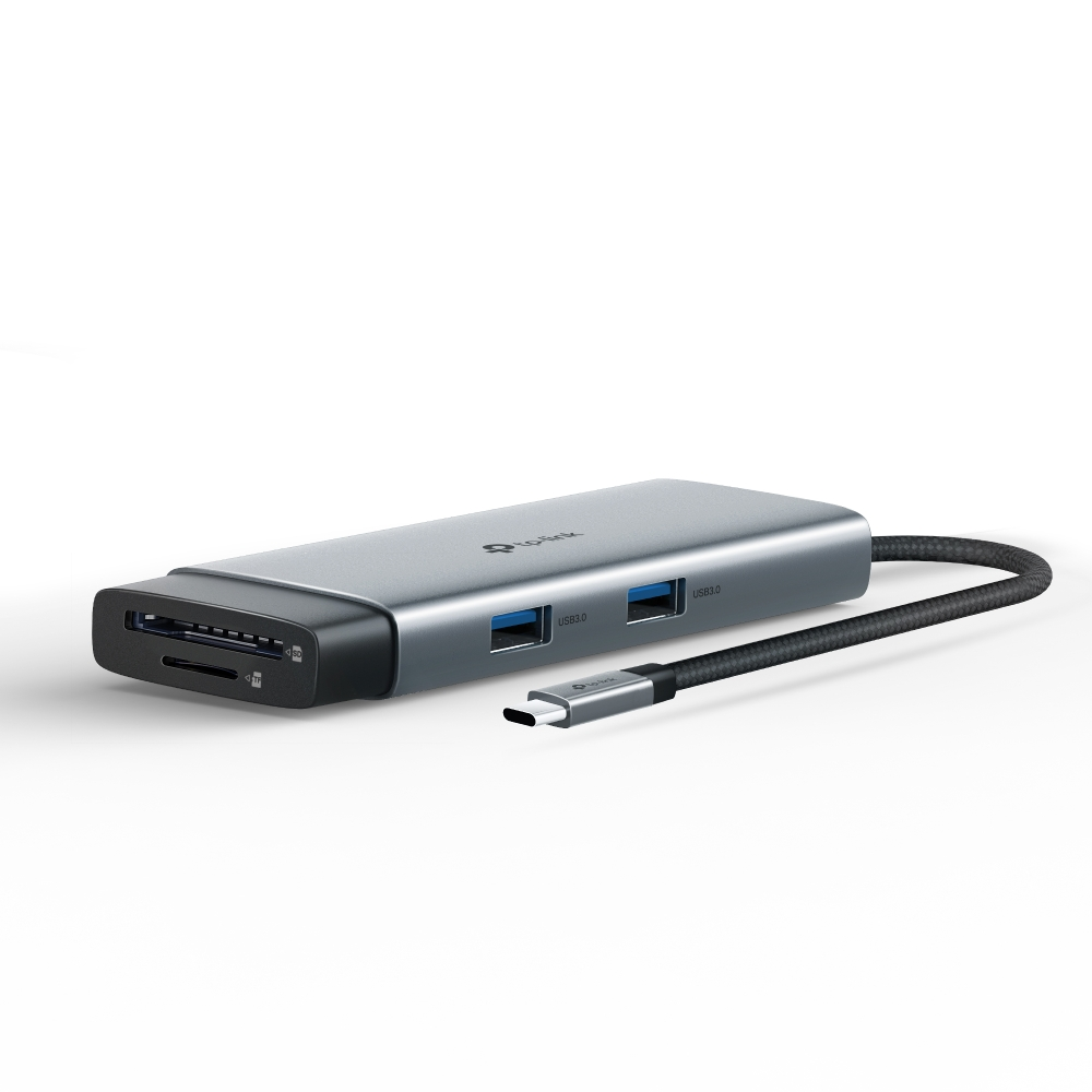 TP-LINK UH7021C USB-C 7port Hub 4K60Hz 100W PD SD