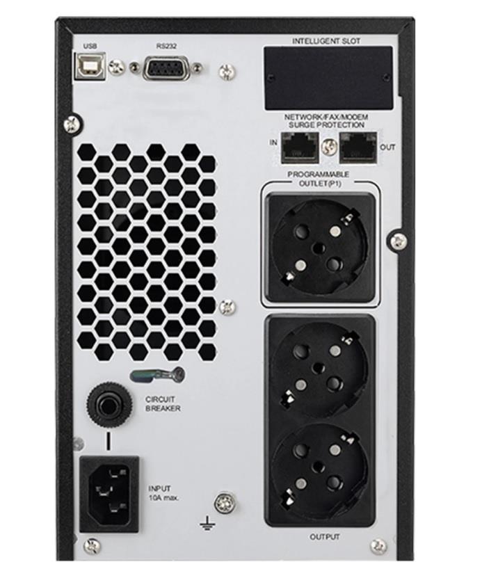 TUNÇMATİK 1KVA NEWTWECH PRO3 TSK10091 ONLINE UPS (2x 12v 9ah Akü)TunçmatikKesintisiz Güç Kaynakları UPSB05646