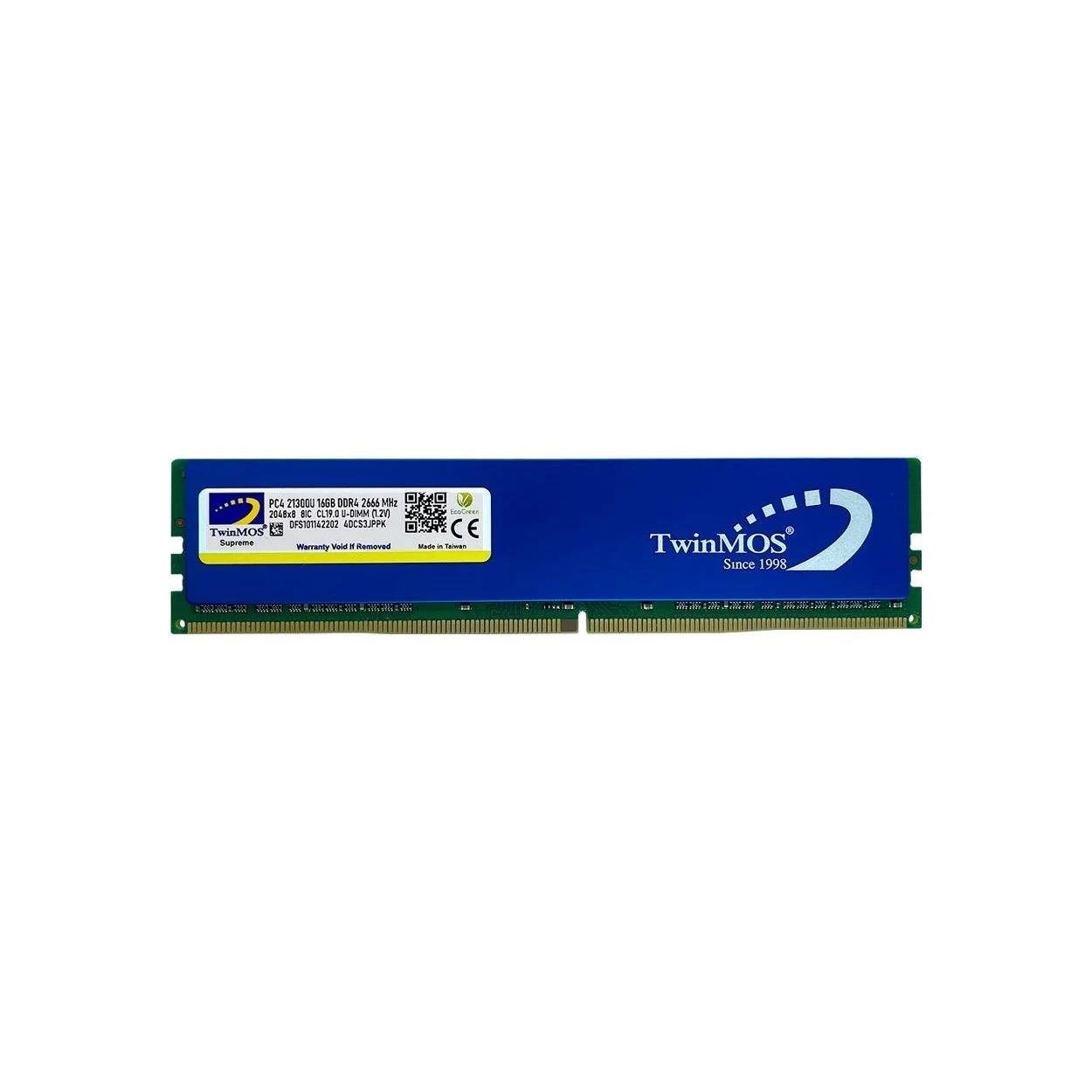 TWINMOS 16GB DDR4 2666MHz PC RAM MDD416GB2666DMb Teknoloji | Bilgisayar Elektronik Gaming Ekipmanlar | TWINMOS 16GB DDR4 2666MHz PC RAM MDD416GB2666DTWINMOSBellek RAM17-17535