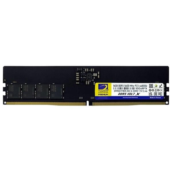 TWINMOS 16GB DDR5 5600MHZ PC RAM VALUE TMD516GB5600U46WO