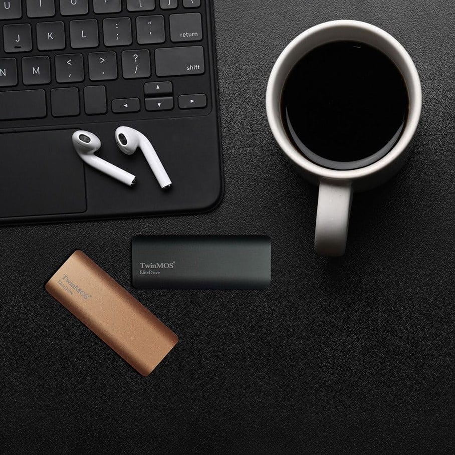 TWINMOS 1TB EliteDrive PSSDGGBMED32 450-410MB/s USB 3.2 / Type-C Harici Disk