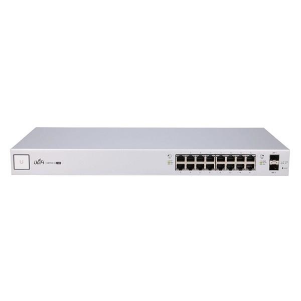 UBIQUITI 16port US-16-150W GIGABIT 2-SFP 150W FULL YÖNETİLEBİLİR POE SWITCH