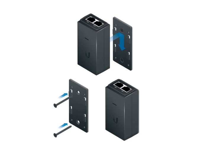 UBIQUITI POE 24V-12W 24V 0.5A ETHERNET ADAPTOR