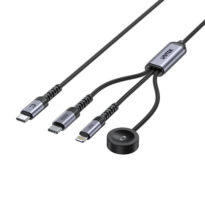 UNITEK USB-C 3' U 1 ARADA 100 W HIZLI SARJ KABLOSU 1.2M (C14180AGY01-1.2M)