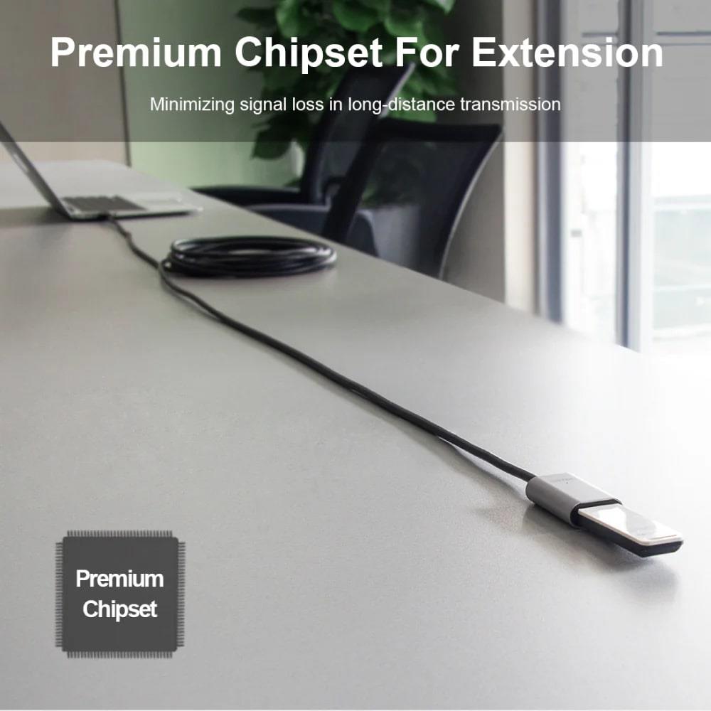 UNITEK USB3.0 UZATMA KABLOSU 10MT PREMIUM CHIPSET (Y-3005)