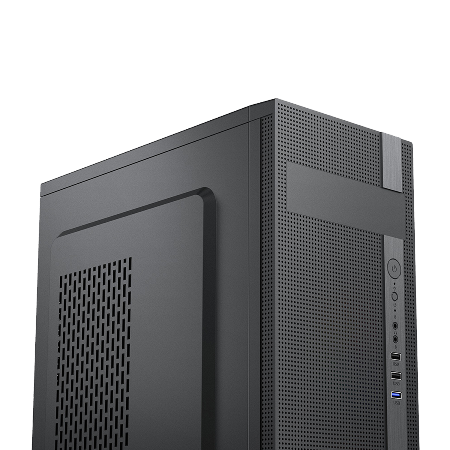 VENTO 400W VS115F Standart Mid-Tower PC Kasası Siyah
