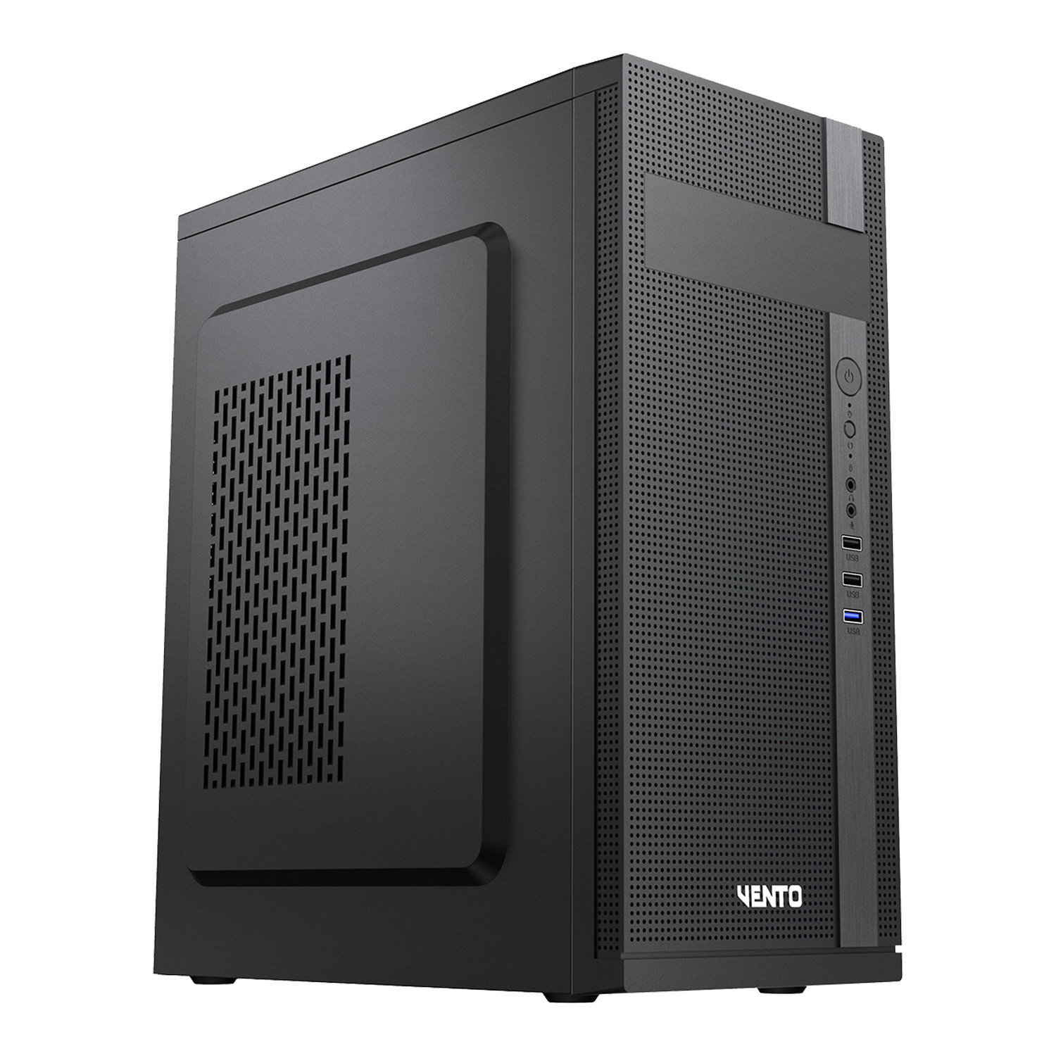 VENTO 400W VS115F Standart Mid-Tower PC Kasası Siyah