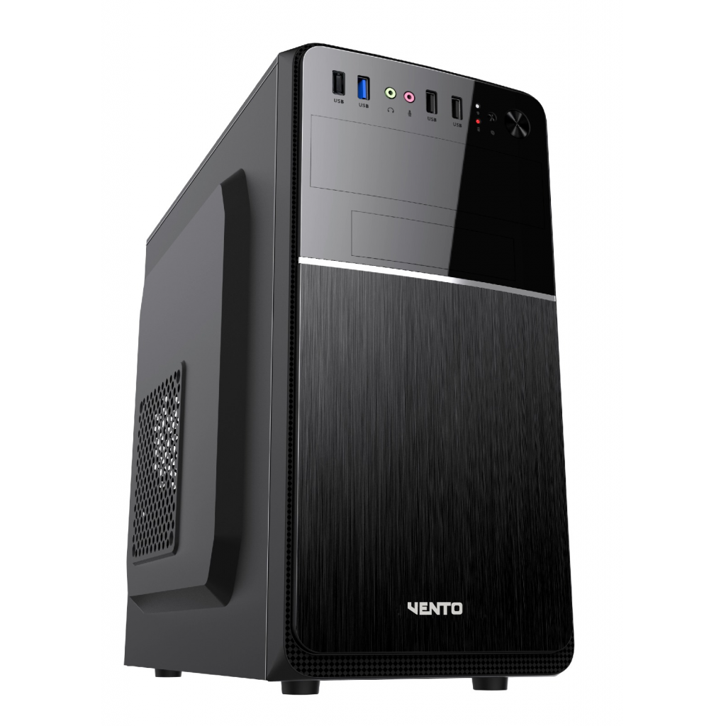 VENTO TML0117 Mid Tower, Peak 400W Siyah, ATX Kurumsal KASA