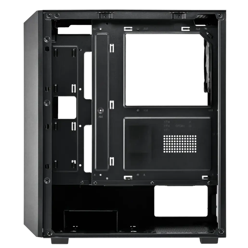 VENTO VG3400S Mid Tower, 650W 80+ Siyah, Temperli Cam, RGB, ATX GAMING KASA