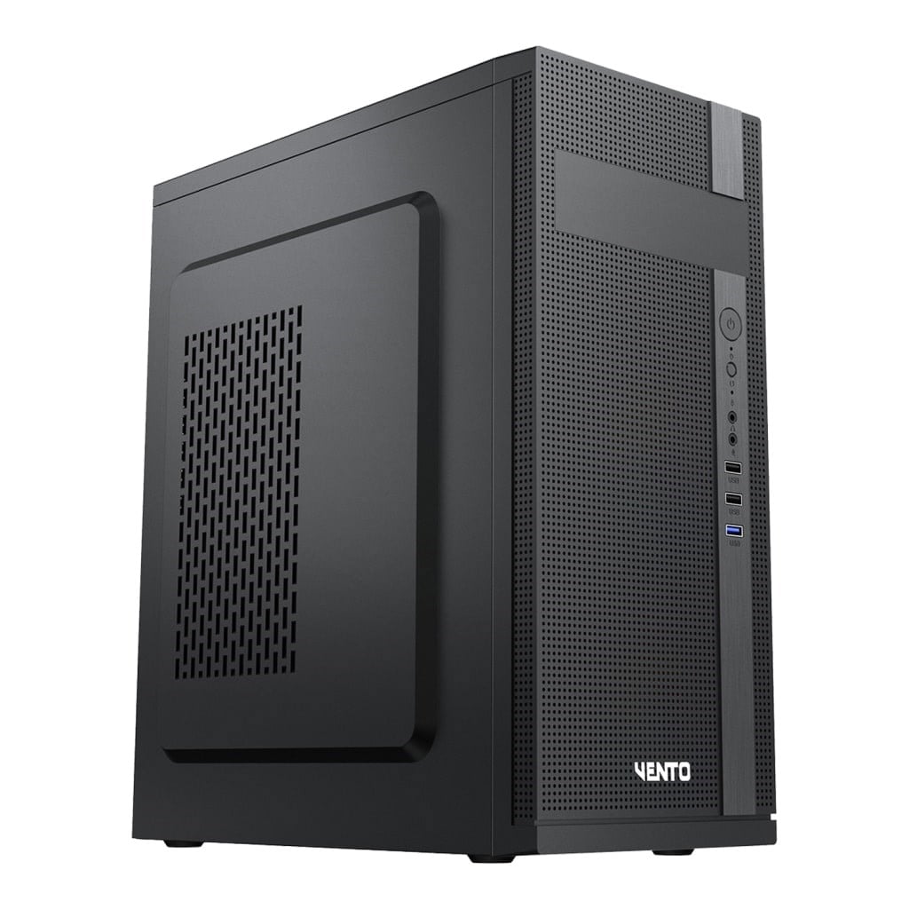 VENTO VS115F 350W 1x8CM FAN ATX 1xUSB2.0/1xUSB3.0 SİYAH KASA