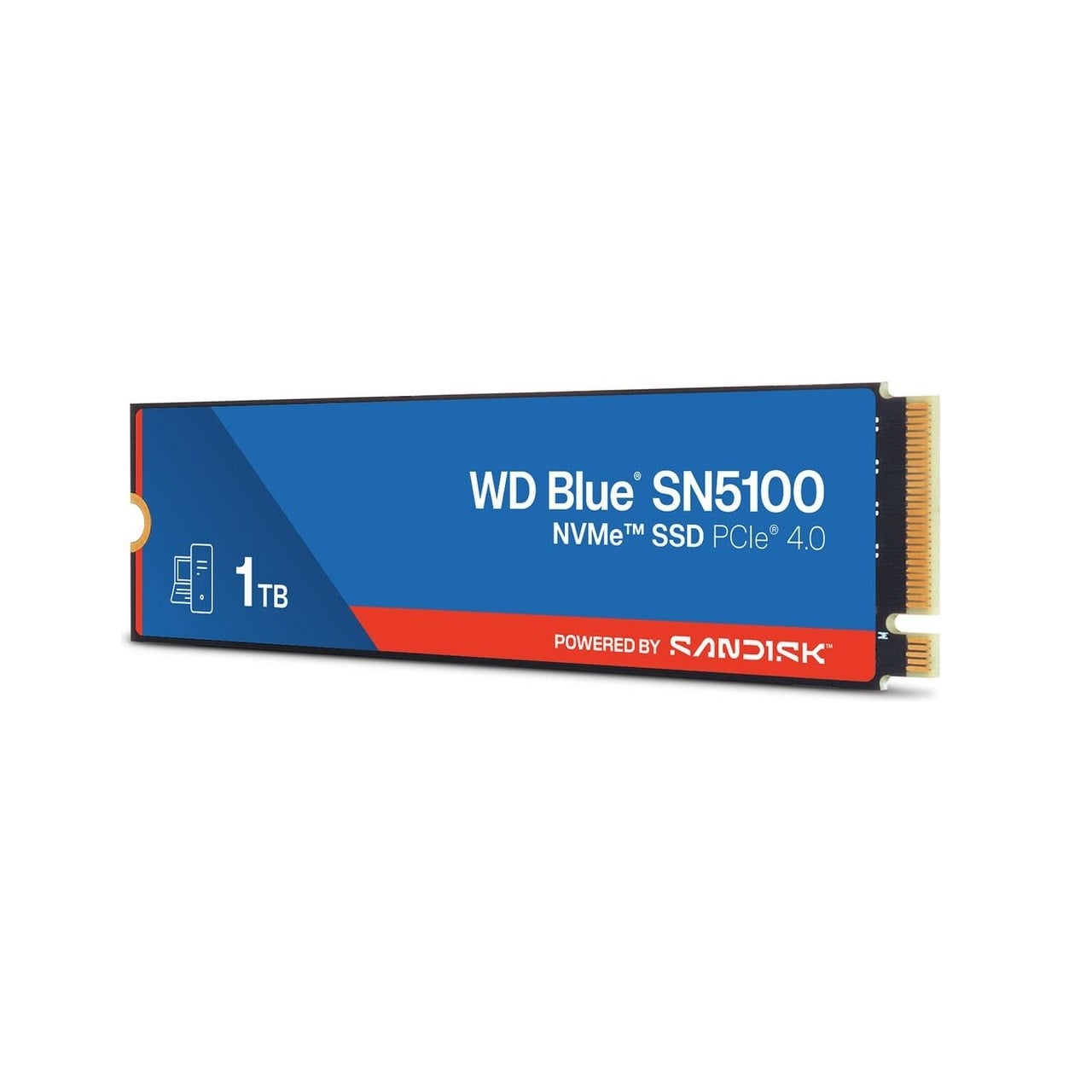WD 1TB BLUE SN5100 WDS100T5B0E 7100-6700MB/s M2 NVME GEN4 Disk