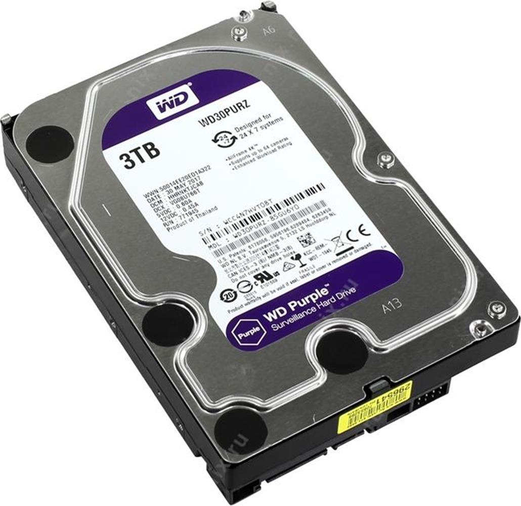 Wd 3Tb Purple 3,5