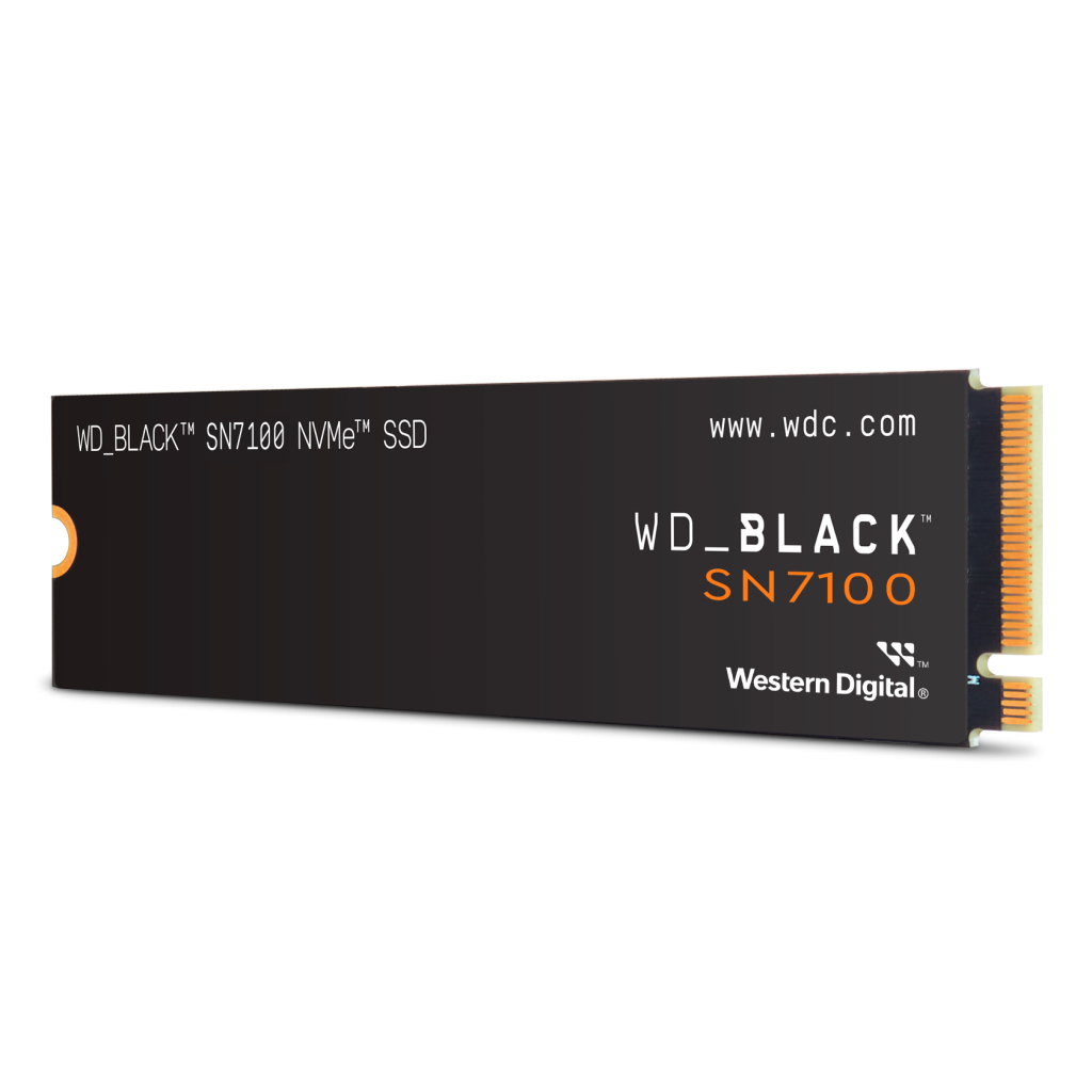 WD Black SN7100, WDS200T4X0E, 2TB, 7250/6900, Gen4, NVMe PCIe M.2 2280,  SSD
