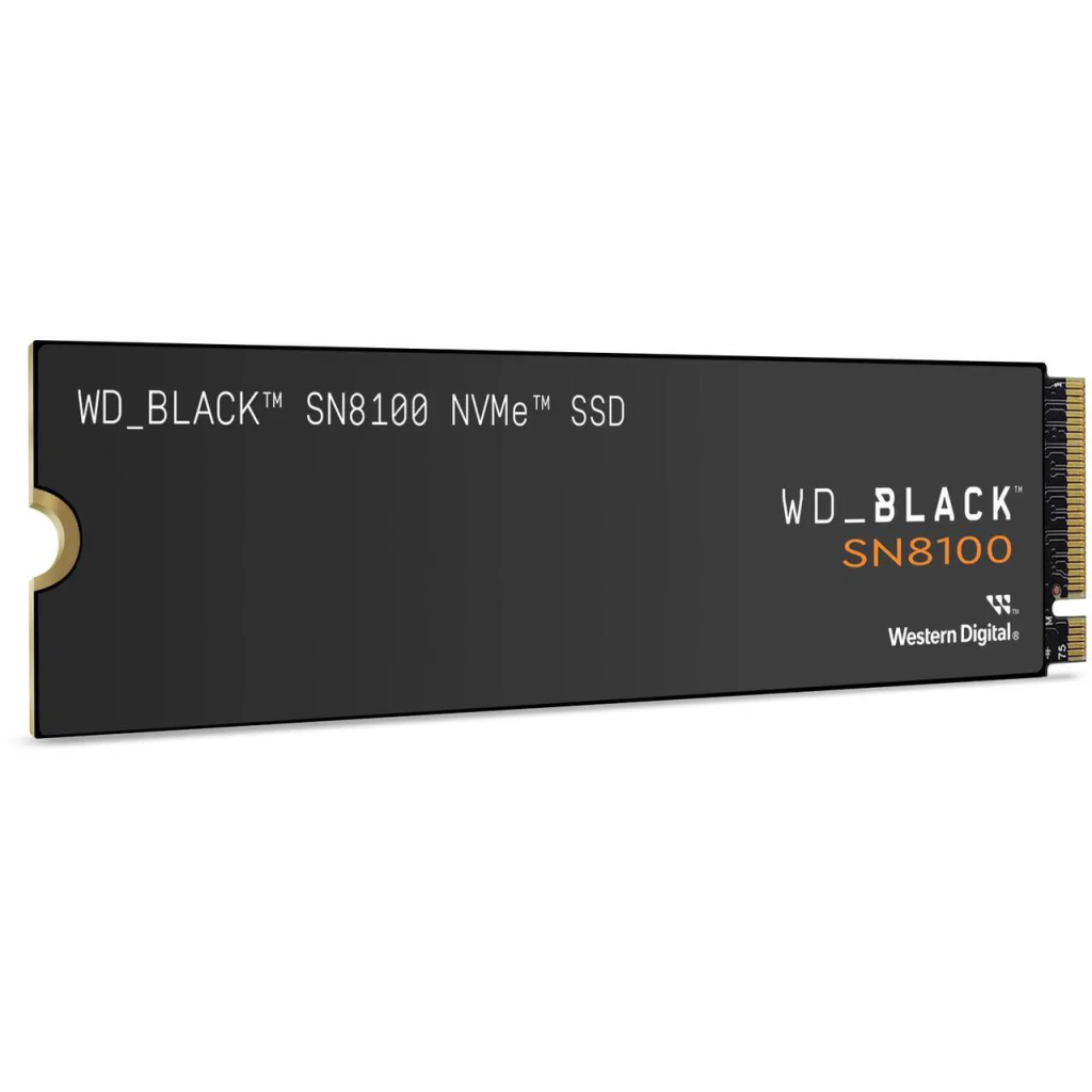 WD Black SN8100, WDS100T1X0M, 1TB, 14900/11000, Gen4, NVMe PCIe M.2 2280,  SSD