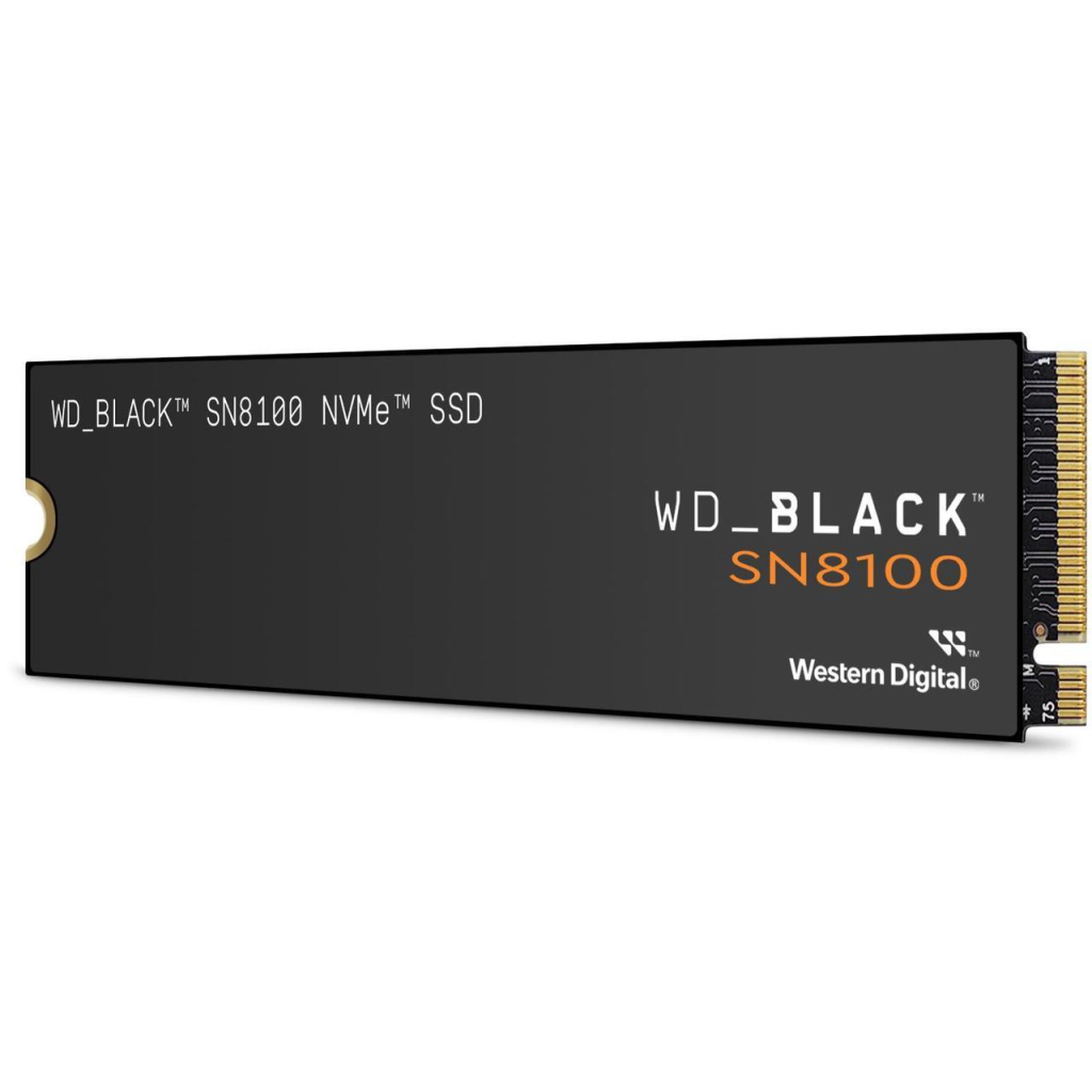 WD Black SN8100, WDS100T1X0M, 1TB, 14900/11000, Gen4, NVMe PCIe M.2 2280,  SSD