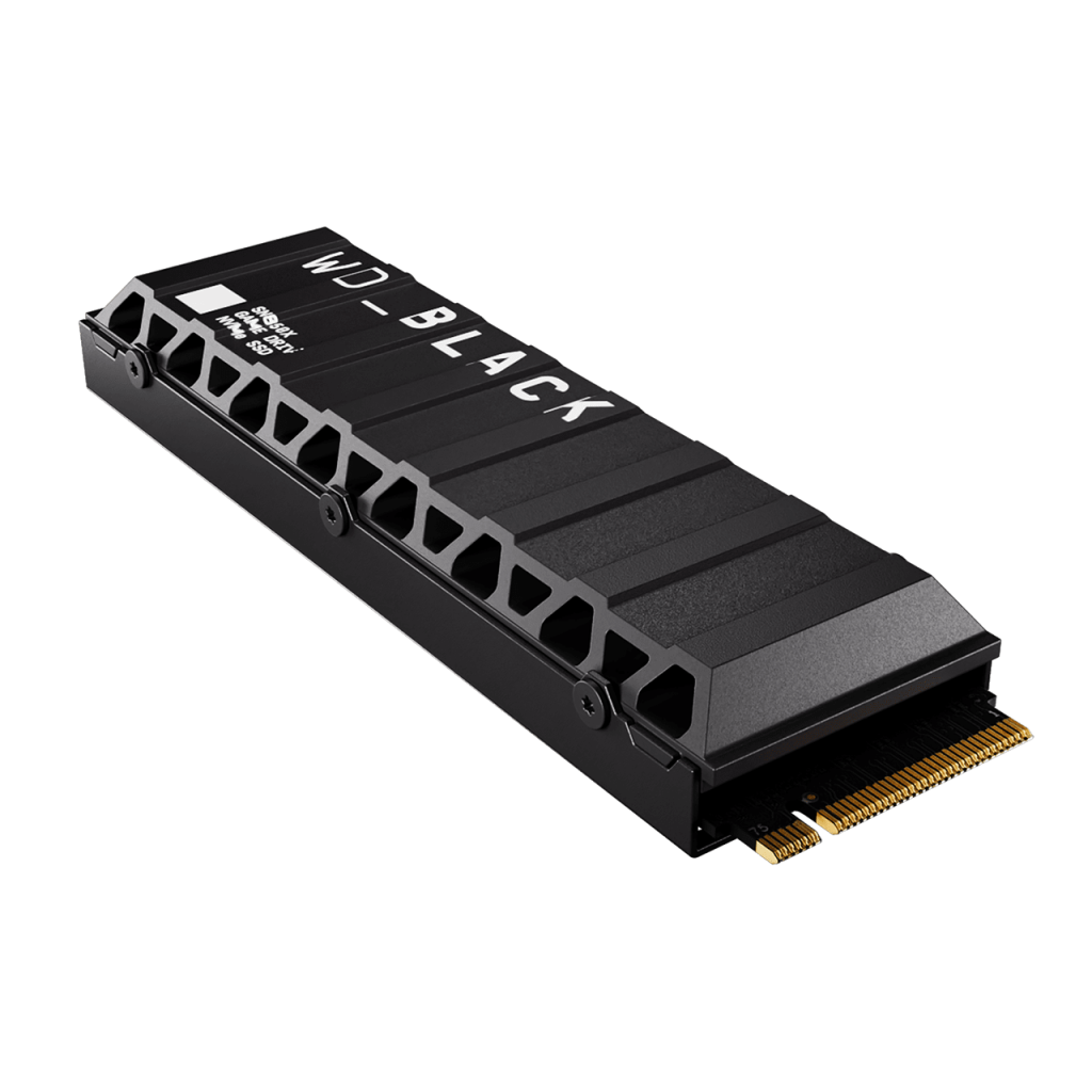 WD Black SN850X, WDS400T2XHE, 4TB, 7300/6600, Gen4, Soğutuculu, NVMe PCIe M.2 2280,  SSD