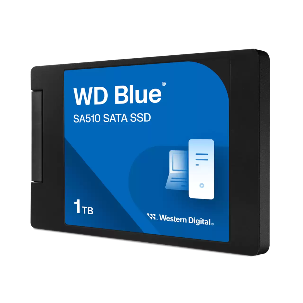 WD Blue SA510, WDS100T3B0A, 1TB, 560/510, 3D NAND, 2,5