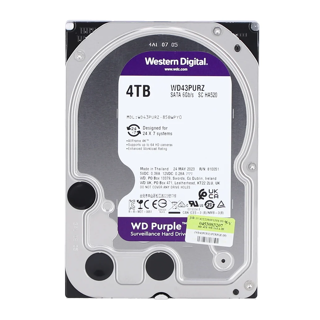 WD PURPLE, WD43PURZ, 3.5