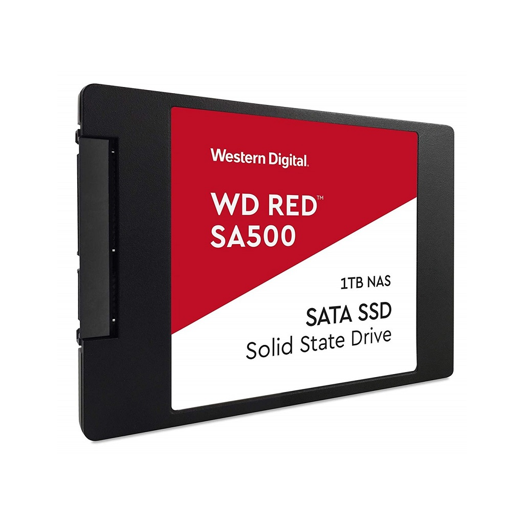 WD Red SA500, WDS100T1R0A, 1TB, 560/530, SERVER ve NAS için Enterprise, 2,5