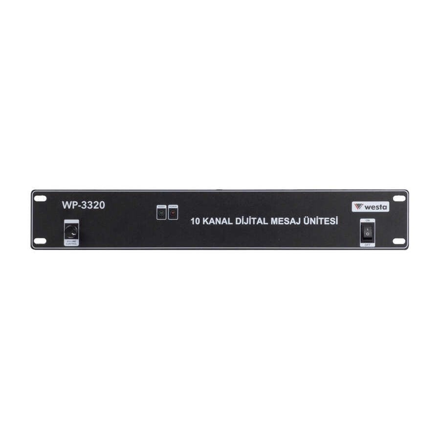 WESTA WP-3320 10 KONTAK ACİL ANONS KAYIT ÜNİTESİ