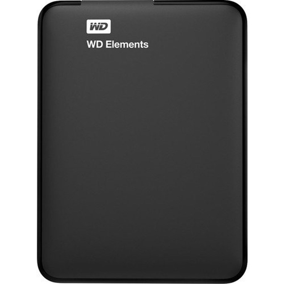 WESTERN DIGITAL ELEMENTS PORTABLE 1TB WDBUZG0010BBK- 2,5'' HDD USB 3.0 BLACK HARİCİ HARDİSK
