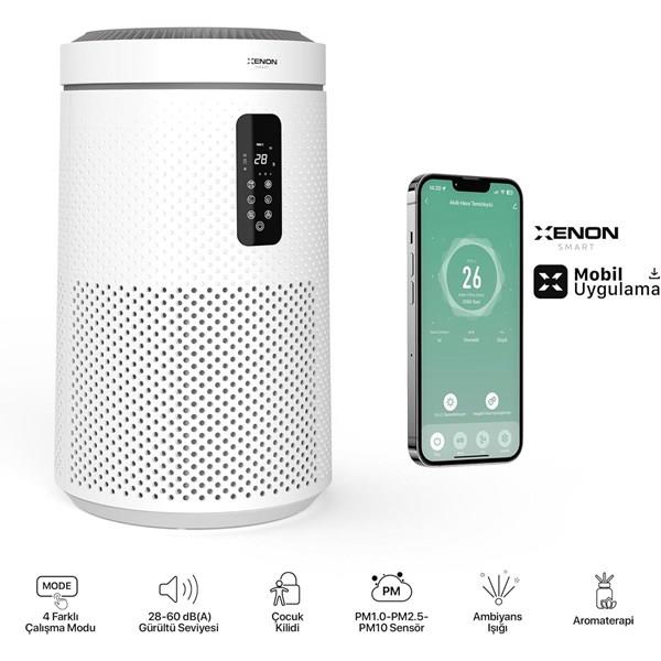 XENON SMART X7421 Akıllı Hava Temizleyici Gece Lambalı
