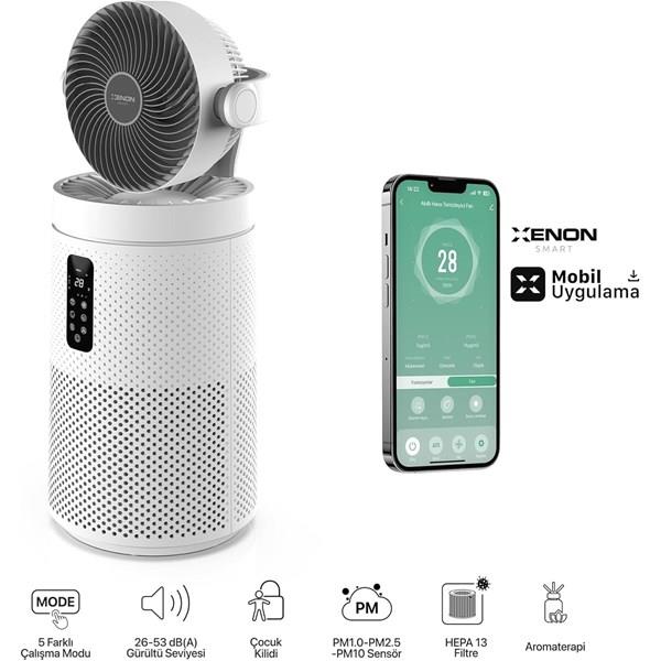 XENON SMART X7422 Akıllı Hava Temizleyici Fanlı