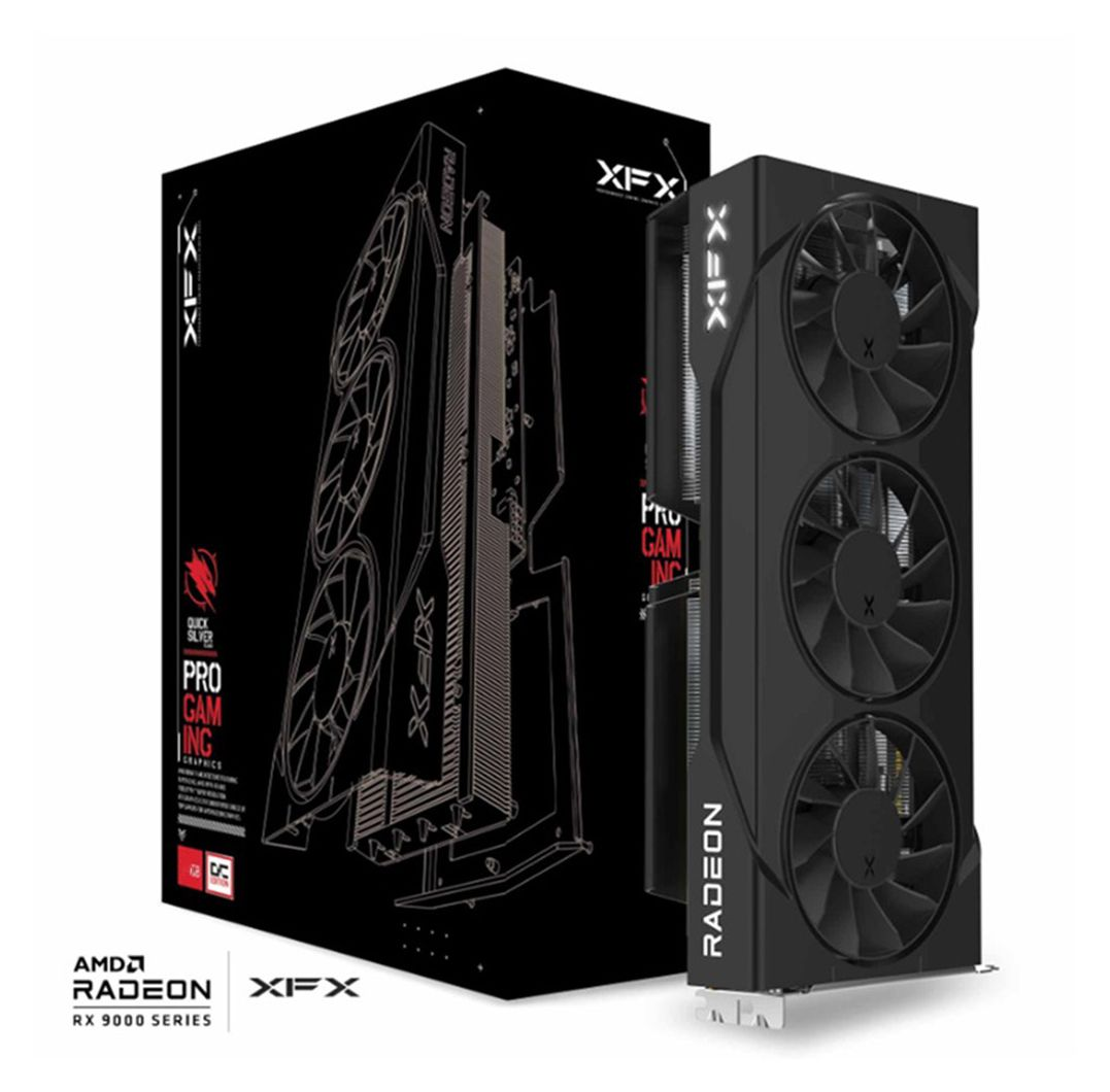 XFX 16GB RX9060XT SWIFT EX-RX-96TS316B7 GDDR6 128bit HDMI-DP PCIE 4.0
